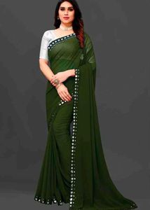 New Stayle Beautiful Women Sarees Inpoted Saree