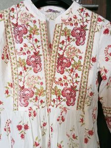 Floral Print Tunic Top