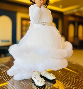 Beautiful Trail Dress For Baby Girl