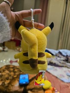 Pikachu Plush Bag tag