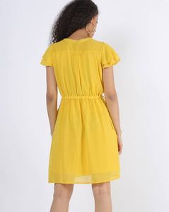 Yellow Mini Dress