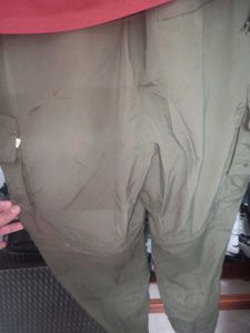 Olive Work Cargo Pants Unisex