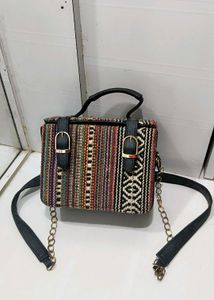 Stylish Patterned Handbag