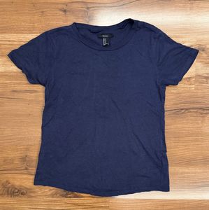 Forever 21 Basic Navy Tee🪬