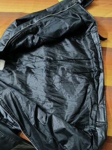 Men Classic Black Leather Jacket