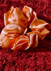Satin Scrunchies And Hair Band