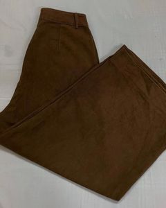 Brown Wide Leg Jeans