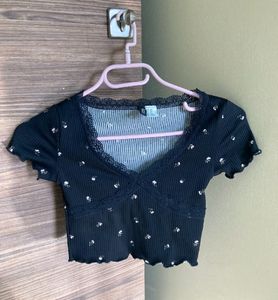 H&M floral Top🧸