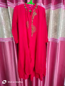 Up Down Handwork Georgette Kurti