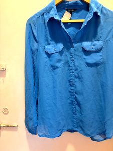 George Beautiful Blue Imported Shirt