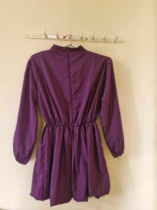 Purple Mini Dress