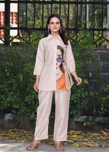 Stylish Printed Kurta Set