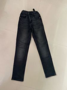Kids Black Denim Jeans