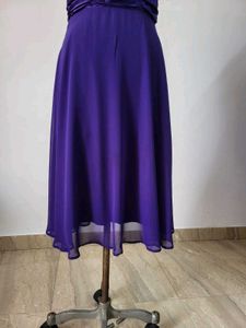 Purple Halter Dress