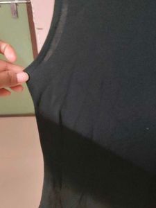 Black Ruched Dress