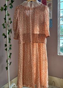 Orange Dress 🧡🍊🍊