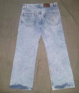 Acid Wash Denim Jeans ( Free Delivery )