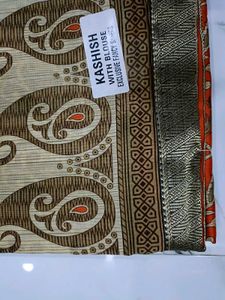 Beautiful printed saree