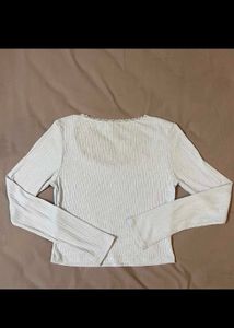 H&amp;m Cute Light Blue Top