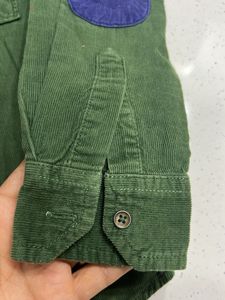 Cute Green Corduroy Shirt 👔
