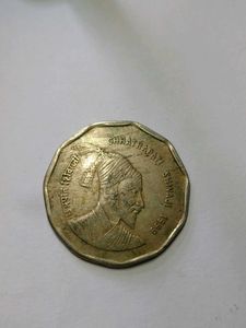 2 Rupees CHATRAPATI SHIVAJI 1999 Coin