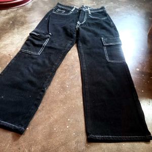 Super Classy Black Flared Jeans