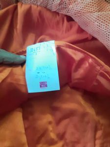Orange Lehenga Skirt