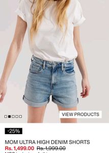 H&amp;M Mom Shorts
