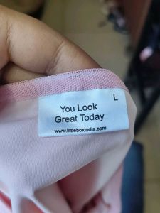 Littleboxindia Pink Halter Top