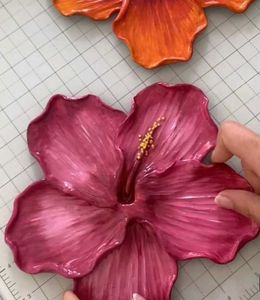 flower Plate Jwellery Holder 😍