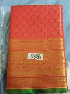 Saloni Broket Sari - Elegant Traditional Wear