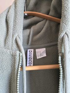 H&amp;M Green Fleece Hoodie