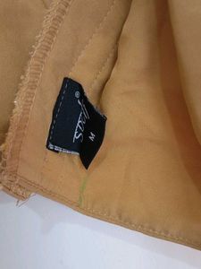 Gold Colour Soch Brand Blouse