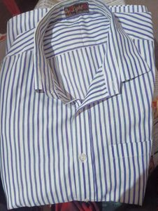 Blue And White Stripes New Shirt