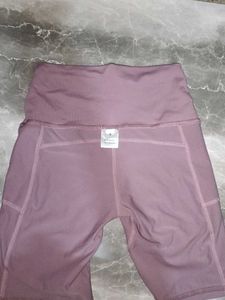 Mauve Workout Shorts
