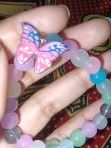 Butterfly Beaded Bracelet