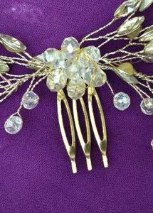 Elegant Crystal Hair Comb