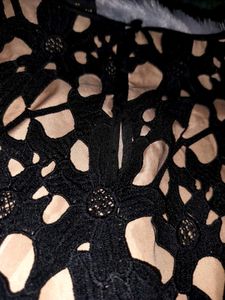 Elegant Black Lace Dress