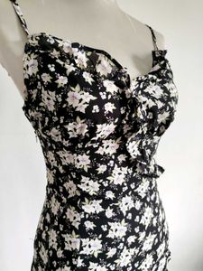 Side-slit Sundress Bodycon