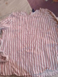 Striped Sleeve Top