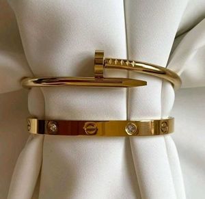 Designer Gold Cartier Bracelet