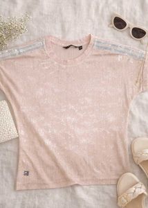 Sparkly Pink Top