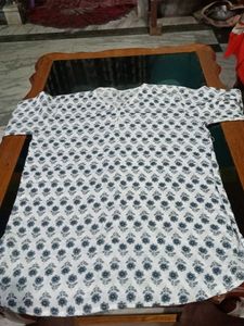 Floral Print Cotton Kurti