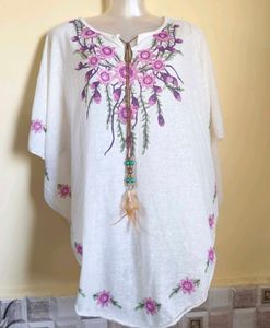 🎁Buy 2 Get 1 Free🎁Boho Floral Embroidered Top