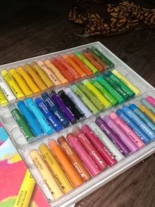 Camel Oil Pastels 50 Shades. Used A Few Times..