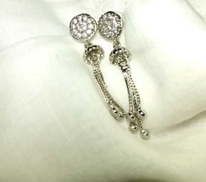 Elegant Silver Drop Earrings ✨