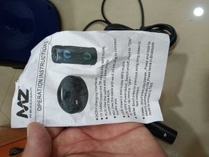New MZ M51VP Speaker w/ Mic