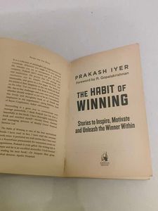 The habit Of Winning By Prakash Iyer
