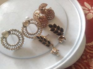 Earrings Set(3 Pairs)