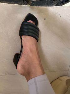 Black Pentacia Heeled Sandals